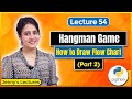 Hangman Game for beginners |Flowchart | Python Project for beginners #lec54