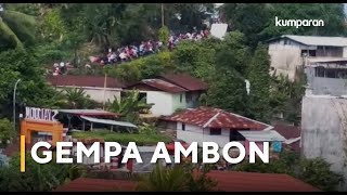 Gempa 6,8 Magnitudo Guncang Kota Ambon