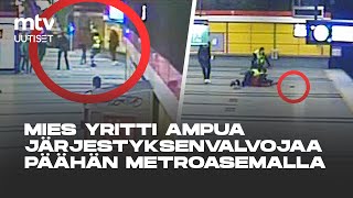 Väkivaltatilanne Sörnäisten metroasemalla tallentui valvontakameroihin – MTV Rikos