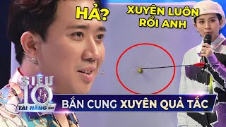 Trấn Thành KINH NGẠC trước tài bắn cung XUYÊN QUẢ TẮC của siêu nhí 10 tuổi | Siêu Tài Năng Nhí Tập 9