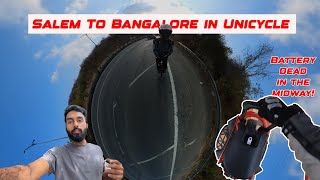 Traveling from Salem to Bengaluru in Electric Unicycle KingSong S22 Pro - The Ultimate Ride | EUC