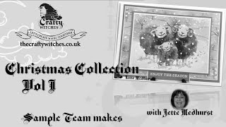 Christmas Collection Vol I - Sample Team makes with Jette Medhurst