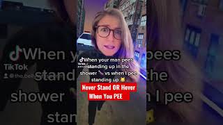 Never Stand Or Hover When You PEE!
