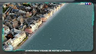 Montée des eaux : regardez, en animation 3D, comment notre littoral pourrait être submergé en 2050