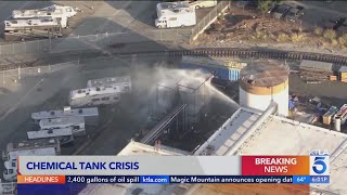 Garden Grove chemical leak crisis continues as explosion fears loom