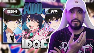 ADO - IDOL (YAOSOBI Cover) | Reaccion
