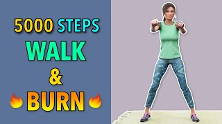 5000 Steps HIIT: Fat Burning Walk
