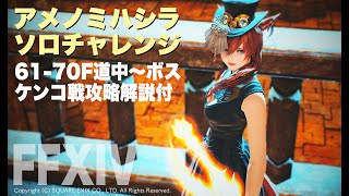 【FF14】ソロでアメノミハシラ61－70F雑魚別解説：ガンブレ