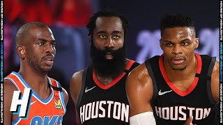 Oklahoma City Thunder vs Houston Rockets - Full Game 5 Highlights August 29, 2020 NBA Playoffs