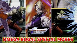 【KOF 02um】オメガルガール 必殺技 -Omega Rugal Special Moves-【SNK】