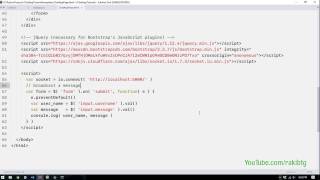 Real Time Python Chat Application using Python Flask SocketIO