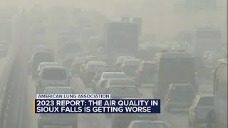 The air quality in Sioux Falls is getting worse