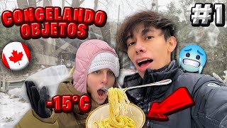 CONGELANDO OBJETOS (impresionante resultado) Numero #1 🥶