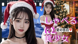 しゃべるAI美少女～愛のビデオレターサンタガールでアオハル💕「一緒にいてね」2023クリスマスSP／真希ロンバッハ52号