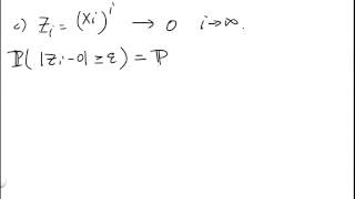 Convergence in Probability Example