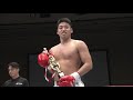 hitoshi sugimoto vs rui k 1 heavyweight／3min.×3r・ex.1r 2017.12.27 korakuen hall