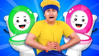 What Color Is Your Poo? 🌈😆 Poo Poo Song | Sit on the Potty + More Kids Songs \u0026 Nursery Rhymes