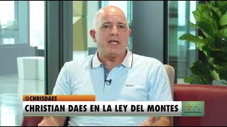 Christian Daes en la Ley del Montes por Telecaribe.