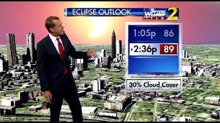 Georgia eclipse forecast: Conditions improving for viewing