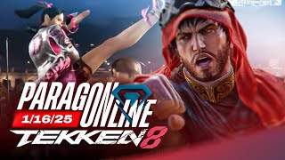 NEW PATCH!!! ParagOnline TEKKEN 8 TOURNEY #48 (Riddum, Jesandy, KingReyJr, pling) Pools \u0026 Top 8!