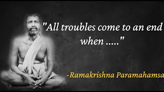 BEst Quotes by Hindu Mystic to get a fresh look at life I Ramakrishna Paramahamsa quotes