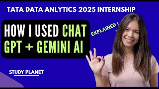 How I Used ChatGPT & Gemini for Tata Data Analytics Internship Task 1 | Step-by-Step Guide