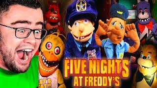 Reacting to Jeffy At Five Nights At Freddy's (SML Movie)