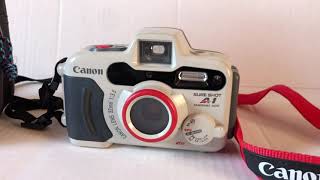 Canon Sure Shot A1 Panorama Date - 35mm Film Camera