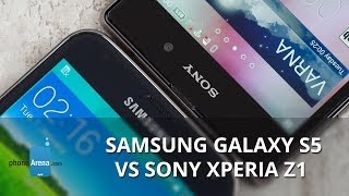 Samsung Galaxy S5 vs Sony Xperia Z1