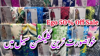 Ego 50% Off  Pakistan Day Sale 2024||Low \u0026 Affordable Unstitched Collection 2024 #sale #ego