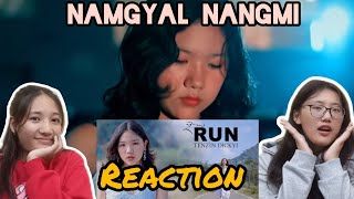 Reaction to འབྲོས་ RUN music video //our honest reaction//ft namgyal nangmi//#foryou #reaction