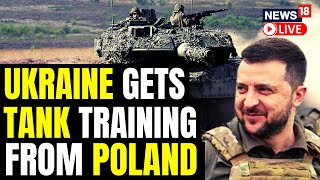 Ukrainian Troops Get Training In Leopard2 Tanks In Poland | Russia Vs Ukraine War News | News18 LIVE