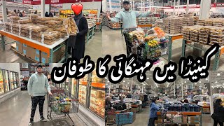 Canada Main Bhi Bohat Mehangai Hogai Hay $200 Ki Grocery $500 Main | Inflation In Canada 🇨🇦