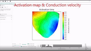 Activation map, Repolarization map and APD map by using BV Workbench