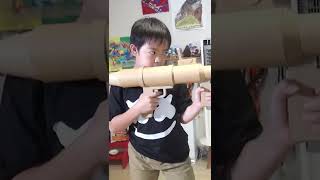 [Cardboard craft] I made a rocket launcher! ! [RPG-7/Fortnite] #shorts