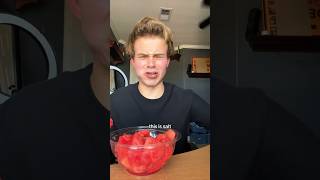 I tried watermelon with sugar!