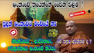 බුදුහාමුදුරුවෝ ලංකාවට වැඩියේ නැද්ද?  @uputaganeema