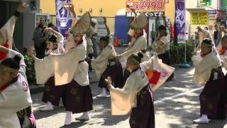 黒船よさこい2010　前夜祭　躍動　アリーナ通り南演舞