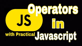 Javascript Operators | Types of Operators in Javascript (Hindi) Lecture-5