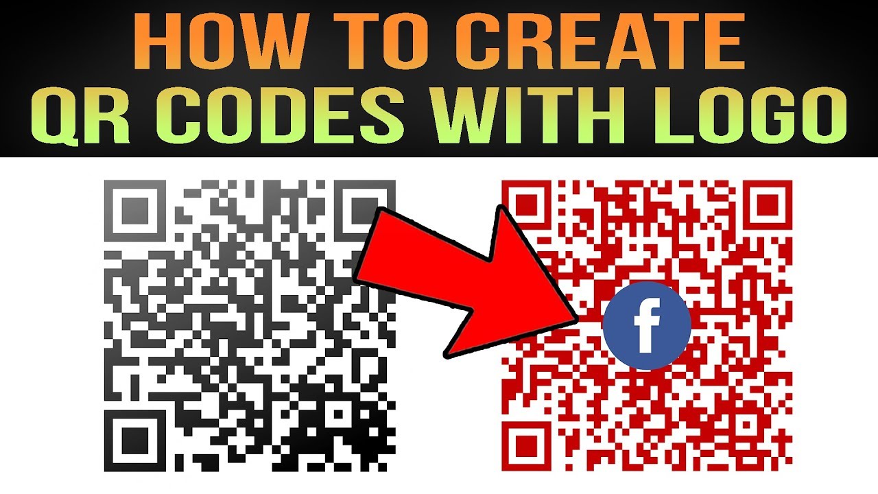 How To Create QR CODES + QR CODES With LOGO - YouTube