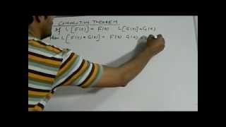 LECTURE ON CONVOLUTION THEOREM AND UNIT STEP FUNCTION