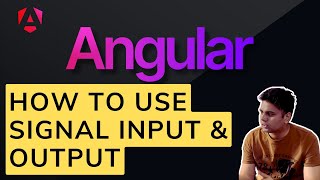 Angular 18 : How to use signal input and output properties? #angular