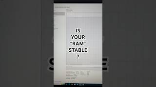 Easiest way to check your PC’s RAM stability #shorts #pc #ram #oc #xmp #overclock #stresstest