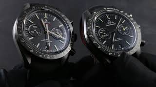 Omega Speedmaster Moonwatch Dark Side of the Moon Pitch Black 311.92.44.51.01.004 Showcase Review