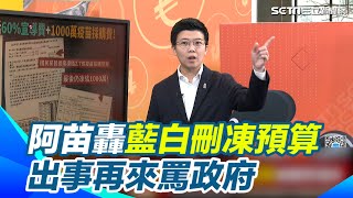 公費流感疫苗剩20萬劑不夠打？苗博雅怒轟又在操控網軍「為何不買多一點」 曝藍白本來要凍結2.7億疫苗採購費 反彈才縮減變1000萬 出事再來罵政府狠批「最廉價政治操作手法」｜三立新聞網 SETNcom