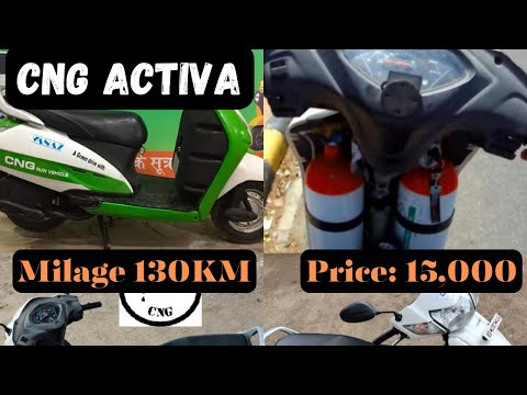 Can we fit CNG in Activa?