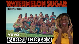FIRST TIME HEARING Harry Styles - Watermelon Sugar (Official Video) | REACTION (InAVeeCoop Reacts)