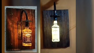 Luminária Jack Daniel's..light fixture JACK DANIEL'S