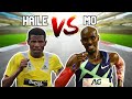 Mo Farah Takes Down Haile Gebrselassie's 1 Hour World Record |Ft.Mo Farah, Bashir Abdi, Gebrselassie