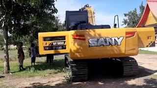 อธิบาย จากช่าง ดูห้องเก่ง SANY SY135C โฉมใหม่ ดูปั้ม เครื่อง โป๊ะ แพร์ หม้อน้ำ excavator EP.7045